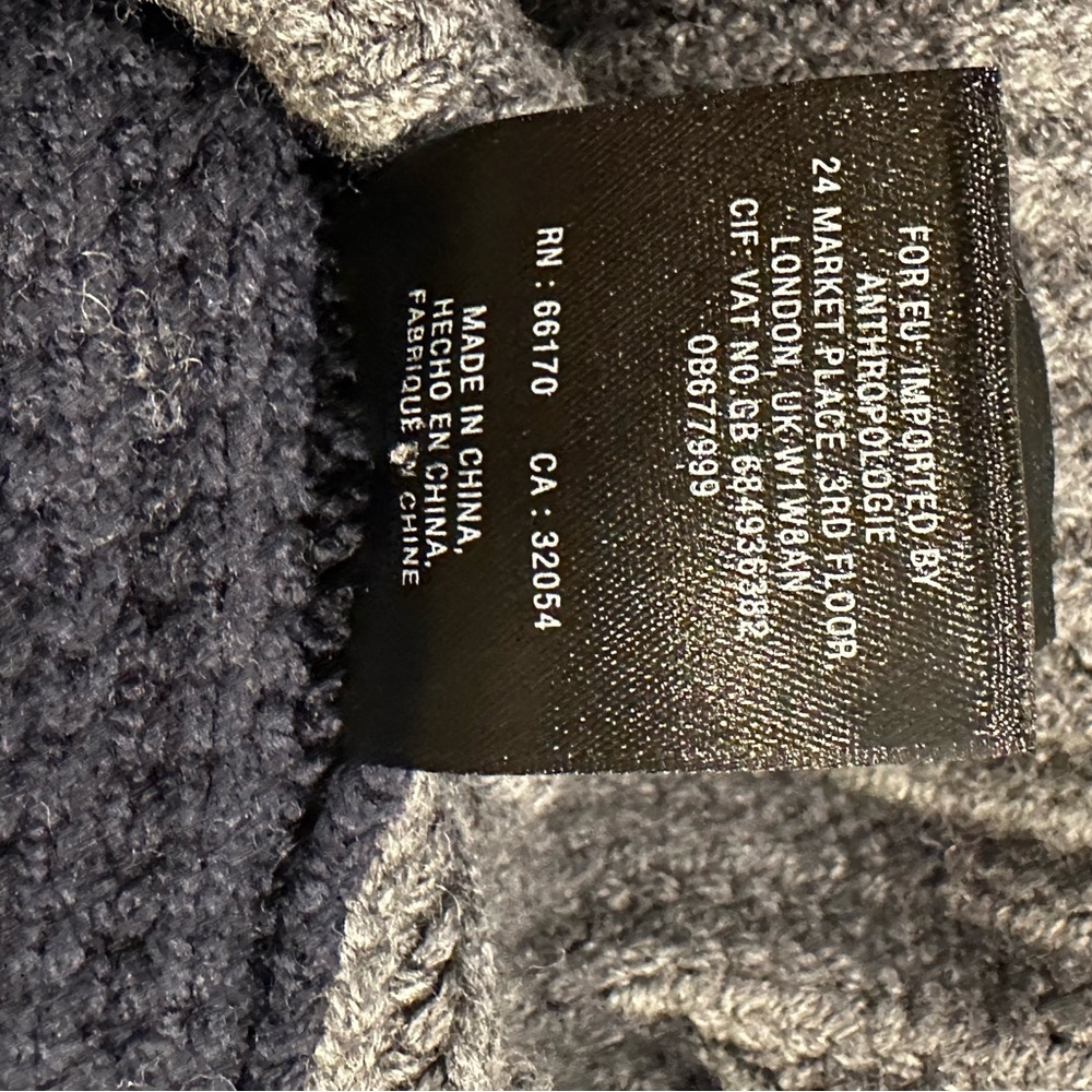 MOTH by Anthropologie Long Tunic Turtleneck Sweater- Size Large - Picture 9 of 9
